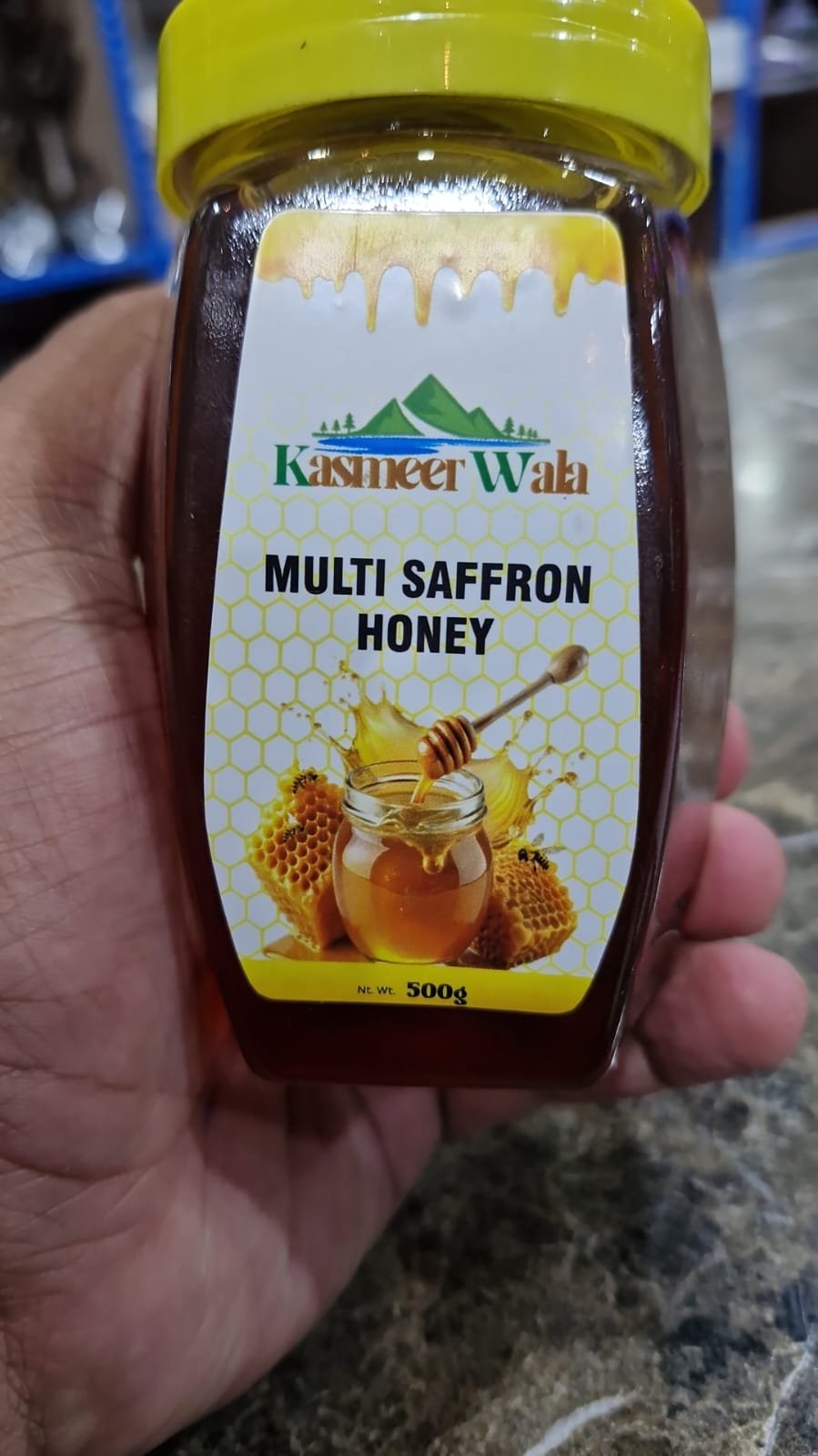 Saffron honey